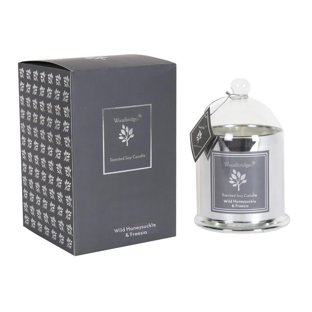 Woodbridge Wild Honeysuckle & Freesia Medium Bell Jar Candle Extra Image 1